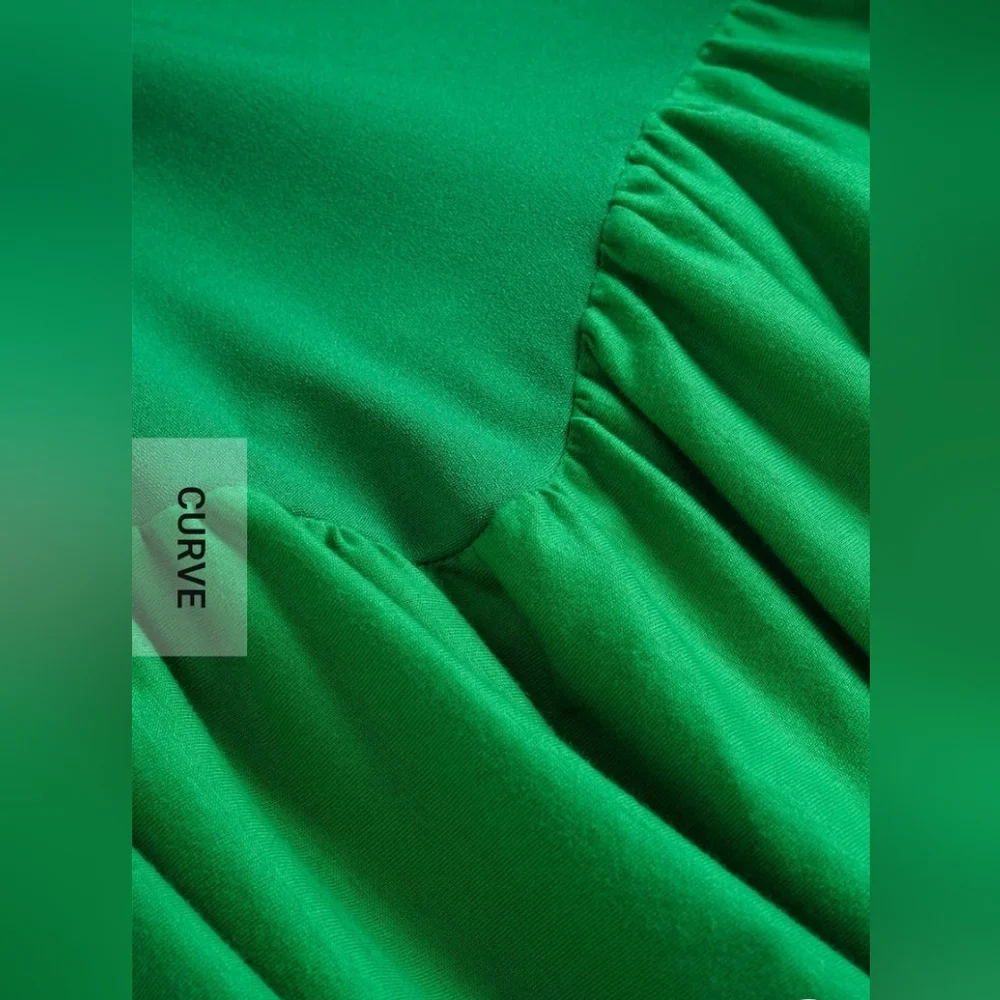 MICAS Green Sleeveless Curve Dress - Picture 3 of 7